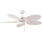    48 In. Textured White Ceiling Fan  