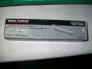 Task Force 18 Guage Angled Brad Nails 5/8 in. 097348  
