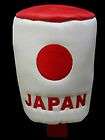 Japan Flag Long Neck Driver Head Cover, International Heritage 