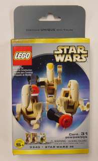 LEGO Star Wars Set #4 3343 Battle Droids Triple Pack  