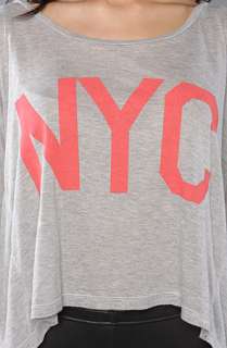 Wildfox The NYC Harley Wide T  Karmaloop   Global Concrete 