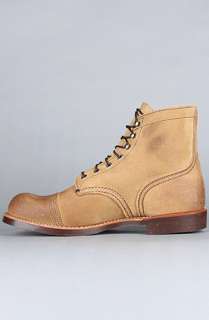 Red Wing The 6 Iron Ranger Boot in Hawthorne Muleskinner Leather 