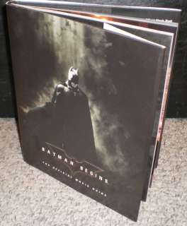 BATMAN BEGINS Photo Movie Guide~elegant coffee table HC  