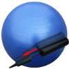 Gymnastikball Sitzball 55 cm blau  Sport & Freizeit