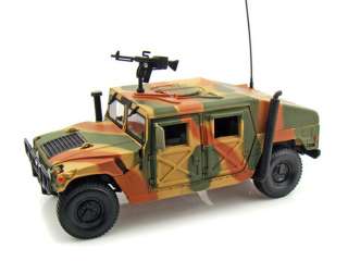 Hummer Military Humvee w/.50 Cal. Maisto Special Edition 118 Scale 