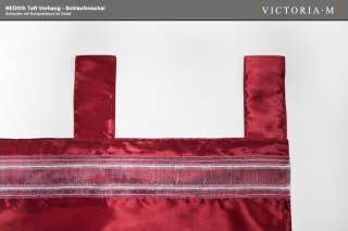 VICTORIA M Nediva Schlaufenschal / Dekoschal Taft Vorhang 