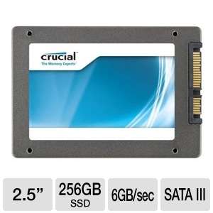 Crucial CT256M4SSD2 M4 2.5 Inch Solid State Drive   256GB, SATAIII 6Gb 