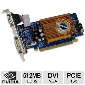 Galaxy 84GFE6DC2EMM GeForce 8400 GS Video Card   512MB, DDR2, PCI 
