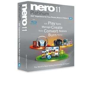Nero 11 Platinum Software   Video Editing, Burning and Backup at 