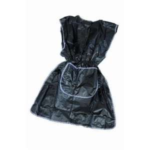 Färbekleid schwarz mit Tasche Polyester 102x121 cm  