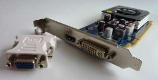 1024 MB nVidia [ GeForce 405 ] PC Grafikkarte, PCI Express, PCI E 