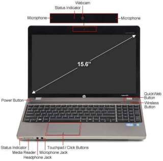 HP ProBook 4530s A7K05UT Notebook PC   2nd generation Intel Core i3 