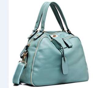 Ladies Fashion Real leather tote bag Handabg Shoulder Bag Satchel 