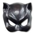 Catwoman Latex Halbmaske von Halloween Gore Store