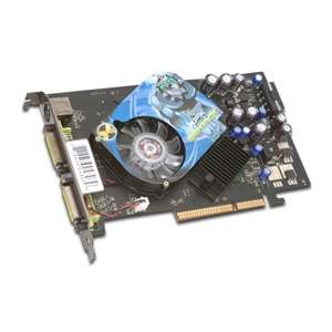 XFX GeForce 7600 GT / 256MB DDR3 / AGP 8x / Dual DVI / HDTV / Video 