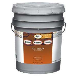 Glidden Premium 5 Gallon Semigloss Latex Exterior Paint GL6812 05 at 