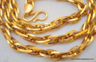 traditional design 20k gold chain necklace rajasthan india  