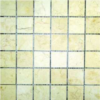   Gold Limestone Mosaic Floor & Wall Tile THDW1 SH LX2x2 at The Home