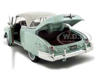 1950 CHEVROLET BEL AIR GREEN 124 DIECAST MODEL CAR  