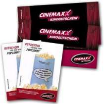  Gutscheine   CinemaxX Paket Variante 3 (2 Kinogutscheine, 2 