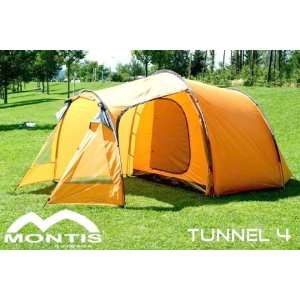 MONTIS TUNNEL, 4 Personen, Tour Camp Zelt, 460x250, 6,1kg 