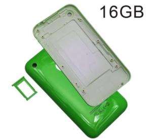 Gehäuse Backcover Akkudeckel f. Iphone 3GS 16GB GRÜN  