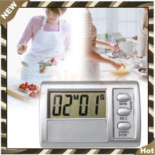 Brand New Hot Sell Portable Practical LCD Electronic Timer Alarm 