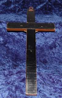 Antik Bronze Jesus Totenkopf INRI Kreuz Sterbekreuz  