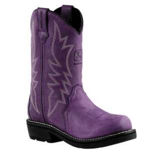 John Deere Ladies Wellington Cowboy Boots size 6 10  