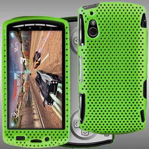 Für Sony Ericsson Xperia Play Grün Schale Case Tasche Hülle Cover 