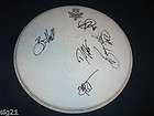 REO Speedwagon Band Autographed Signed 14 DRUMHEAD x5
