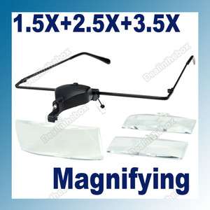 Magnifying Eye Glasses 1.5X/2.0X/3.0X Magnifier Lens Reading  