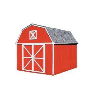   14 ft. Wood Storage Building Kit with Floor 18422 2 