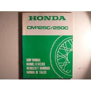 Honda CM 125 C / CM 250 C Werkstatthandbuch Nachtrag  keine 