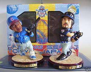 Mike Piazza Sammy Sosa JAPANESE EXCLUSIVE Statue Figure  