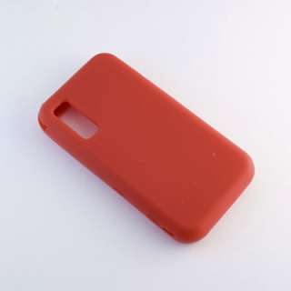 Silikon Case Tasche Schutzhülle Samsung S5230 Star Rot  