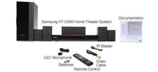 Samsung HT D550 Home Theater System   5.1 Channel, 1000 Watts, 1080p 