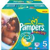 Pampers Windeln Baby Dry Gr.5 Junior 11 25 kg Megapack, 99 Stückvon 
