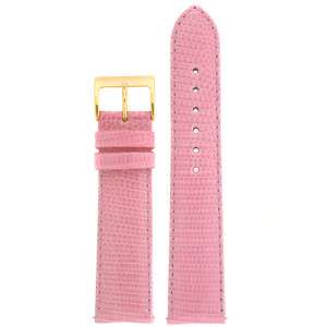 Watch band Genuine Lizard Pink with Easy Change Springs  