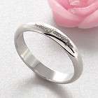 Personalized 925 Silver Name Ring Band Sz 4 13 7 8 9 10 n3