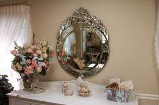 VENETIAN Glass Mirror~Vanity~Mantle~Dresser~Paris Apt  