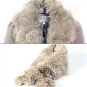  fur large collar winter outerwear ruffled dress jacket coat  