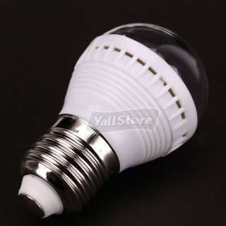 10pcs PC E27 2W 110V 30LED 160LM Pure White 6000K LED Lamp Light Bulb 