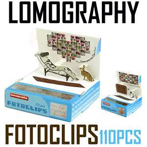 New Lomography Fotoclips 110 psc Photo Clip, 2D, 3D  