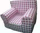 PINK G COVER FOR POTTERY BARN ANYWHERE CHAIR OVERSIZE