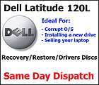 Dell Latitude 120L Laptop Factory Restore / Recovery / Resource 