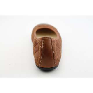   SZ 10 Tan Cognac New Leather Flats Shoes EU 40 844385047744  