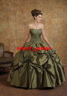 Sweetheart Ball Gowns Quinceanera Dresses Party Prom Evening Gowns 