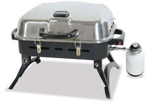 Uniflame NPG2322SS Portable Propane Stainless Steel Gas Grill  