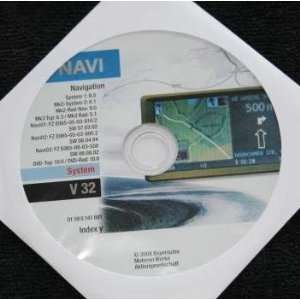 Software Update CD V32 für BMW Navigation MK1, MK2, MK3, MK4 (für 3D 